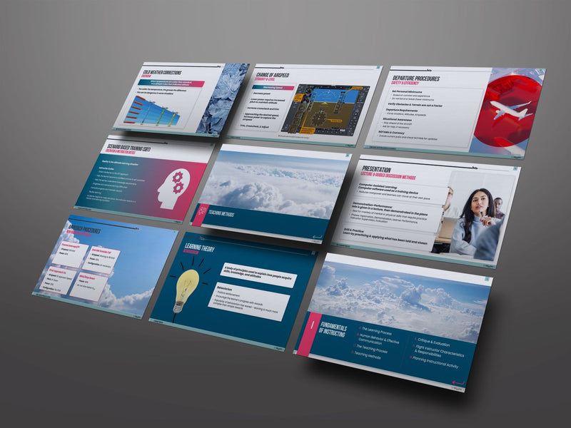 CFI, CFII & MEI ACS Lesson Plans + Syllabi Bundle | Backseat Pilot